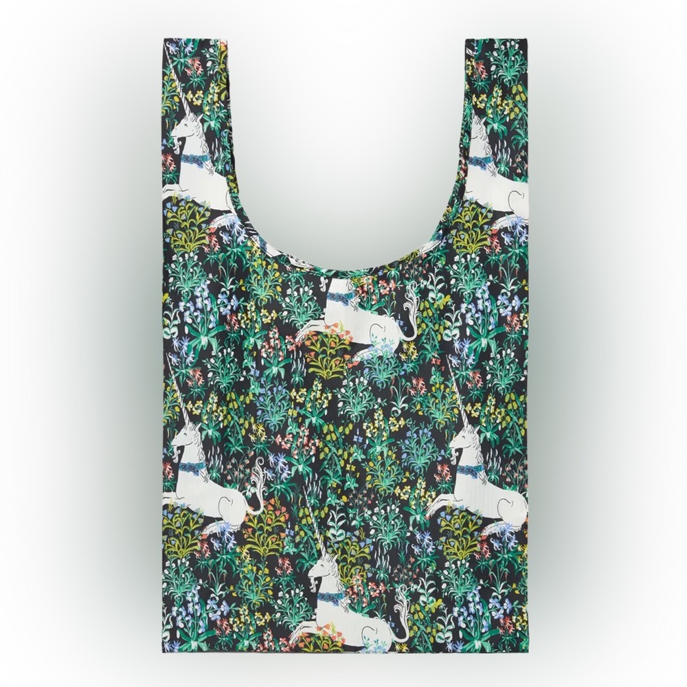 The Met 150 Unicorn Floral Pouch